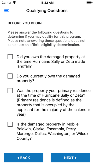 Alabama Home Recovery Screenshot