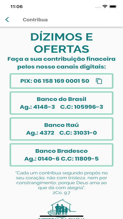 Catedral da Família Sede Screenshot