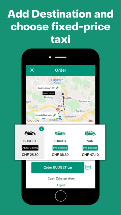 YOURTAXI - Request Taxi 24h Screenshot