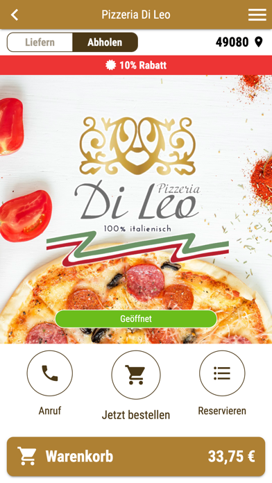 Pizzeria Di Leo Screenshot