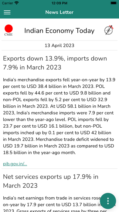 India Economic Outlook Screenshot