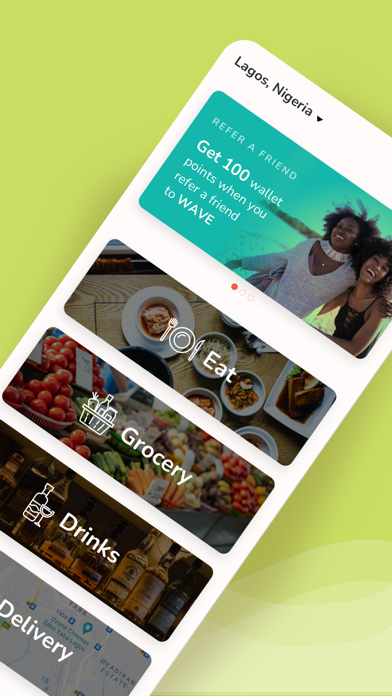 Waive: Food delivery and more Screenshot