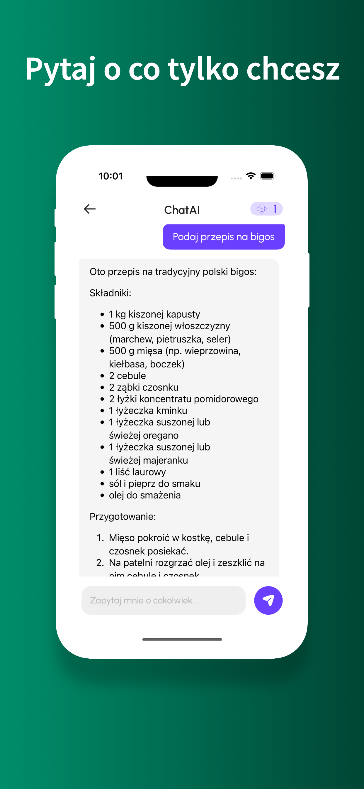 Chat AI po polsku