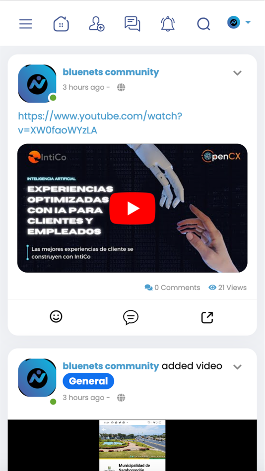 #1. BlueNets Community (iOS) 由: InticoUsa
