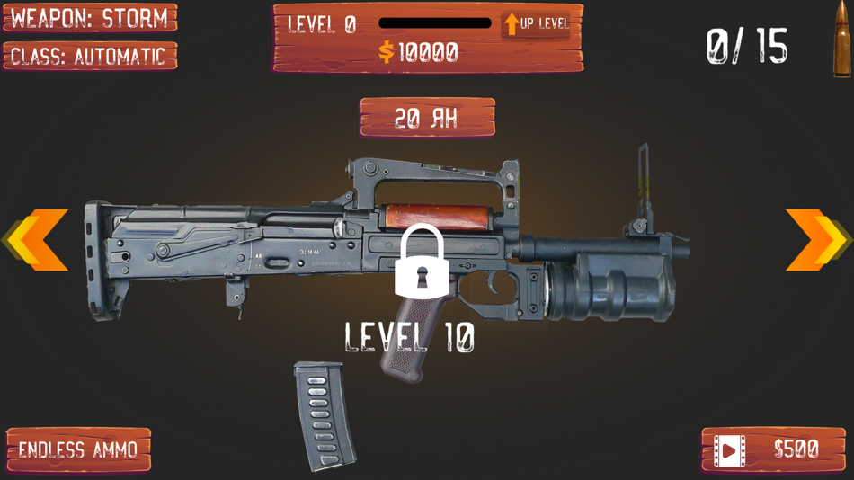 #3. Firearm: Gun Sound Simulator3D (iOS) Podle: Vipul Nathani