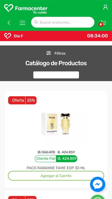 Cadena Farmacenter Screenshot