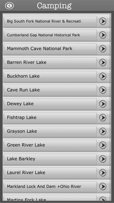 Kentucky-Camping &Trails,Parks Screenshot