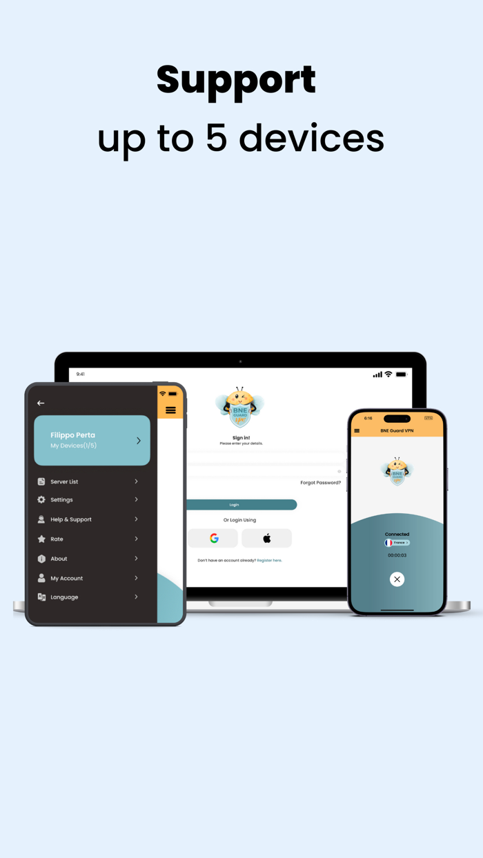 BNE Guard VPN by BNESIM