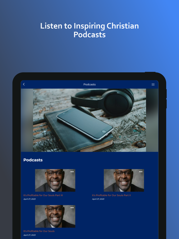 Zion Baptist Church Hampton iPad screenshot 5 - Lifestyle app