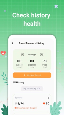 Blood Pressure Tracker: BPのおすすめ画像4