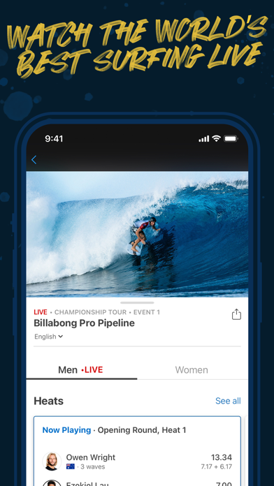 World Surf League Screenshot