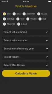 vehicle info - car, bike iphone screenshot 1