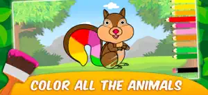 Forest:Toddlers Coloring Games screenshot #3 for iPhone