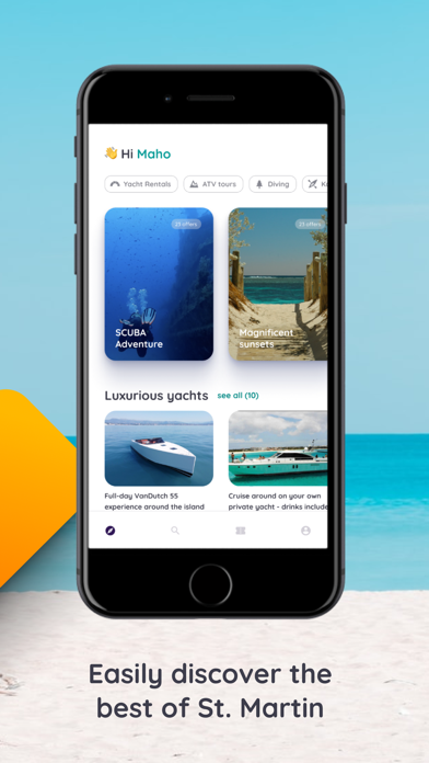 Sun Traveler: Discover SXM Screenshot