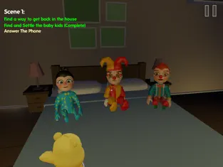Imagine 1 Scary Baby Kids in House 3 iphone
