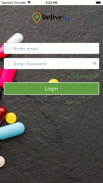 DeliveRx Merchant Screenshot