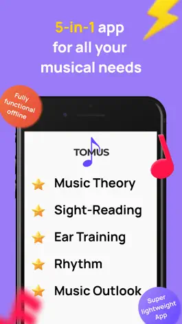 Game screenshot Tomus - music theory tutor mod apk