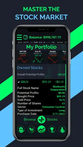 Game screenshot Spondooli: Stock Market Game mod apk