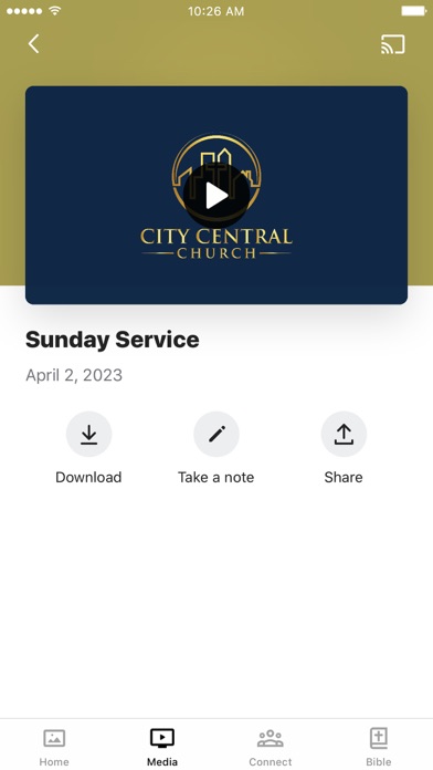 CityCentralChurchLK Screenshot