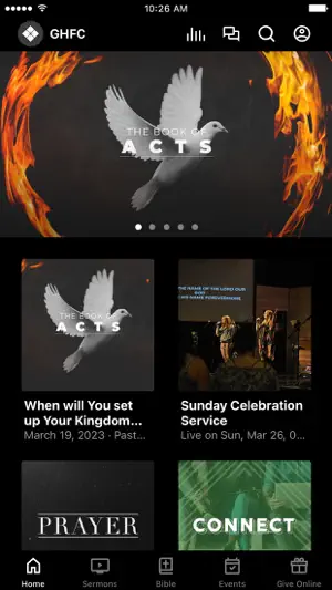 Grays Harbor Foursquare Church screenshot 1