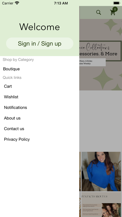 Lead By Grace Boutique Screenshot