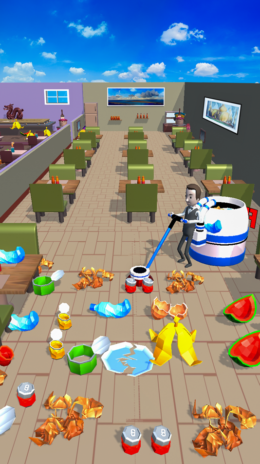 #2. Cleanup Restaurant Sim Game (iOS) 由: Atif Mumtaz