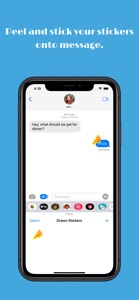 Drawn Stickers screenshot #3 for iPhone