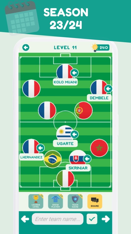 Guess the Football Team 2024 by Javier Fernandez