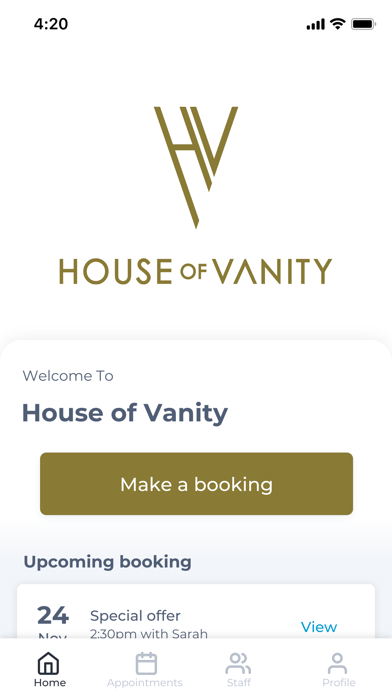 House of Vanity Screenshot