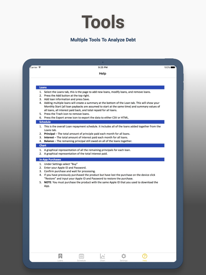 Student Debt and Loan Calculator