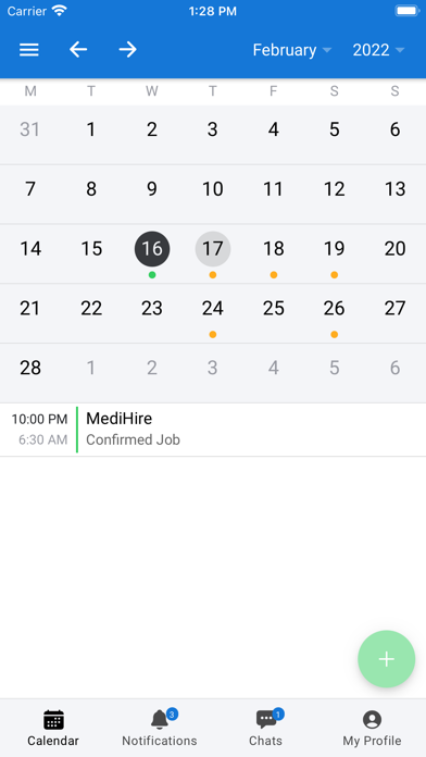 MediHire Screenshot