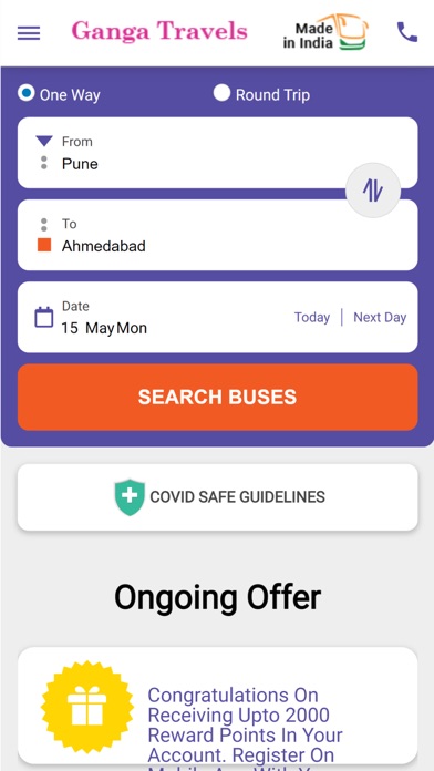 Ganga Travels Screenshot