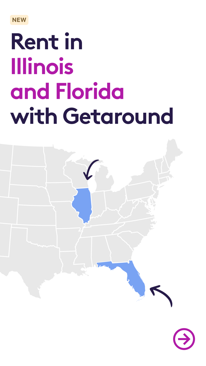 Getaround - Illinois and Florida