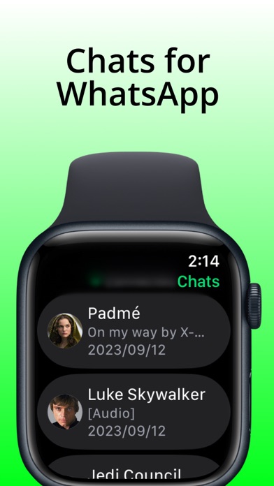 WhatsWatch - Chat on Watch for iPhone - Free App Download