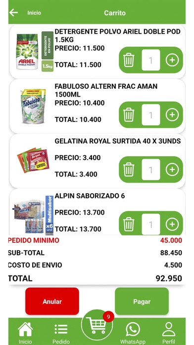 Los Angeles Supermercados Screenshot