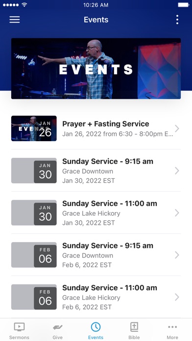Grace Church Hickory Screenshot