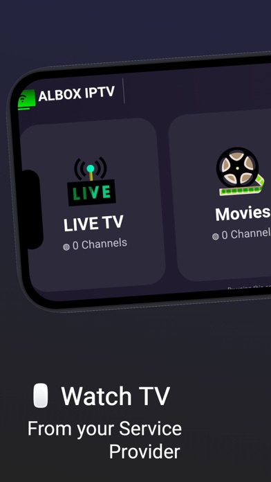 ALBOX TV PLAYER Screenshot