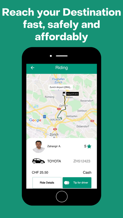 YOURTAXI - Request Taxi 24h Screenshot