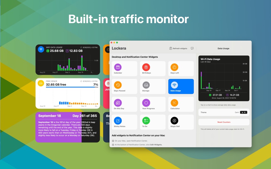 #3. Lockera Widgets (macOS) 由: ImageTasks Inc