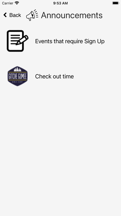 Gitche Gumee Bible Camp Screenshot