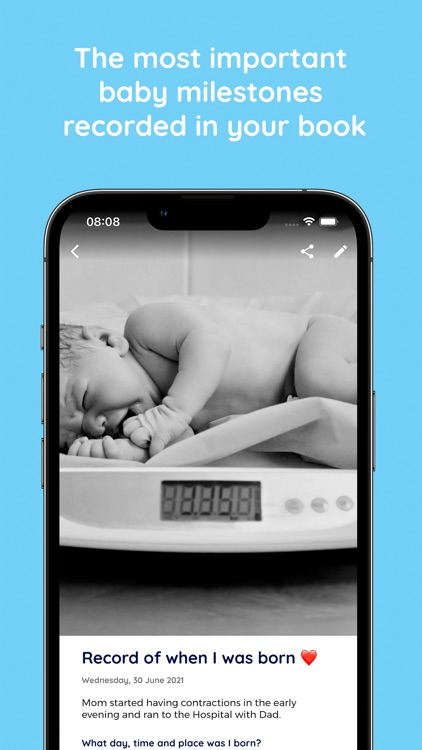 My Baby Book - Record App