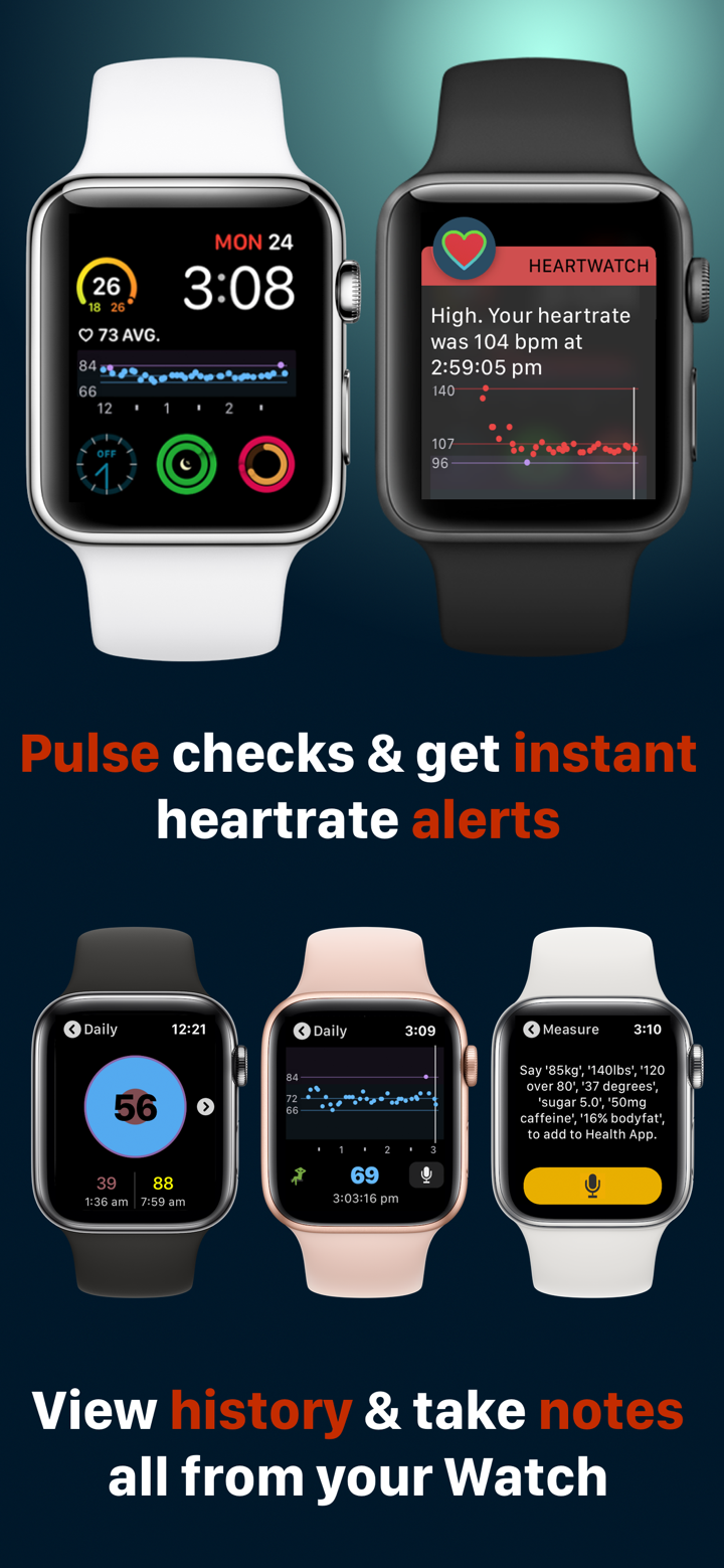 HeartWatch: Heart Rate Monitor screenshot 5
