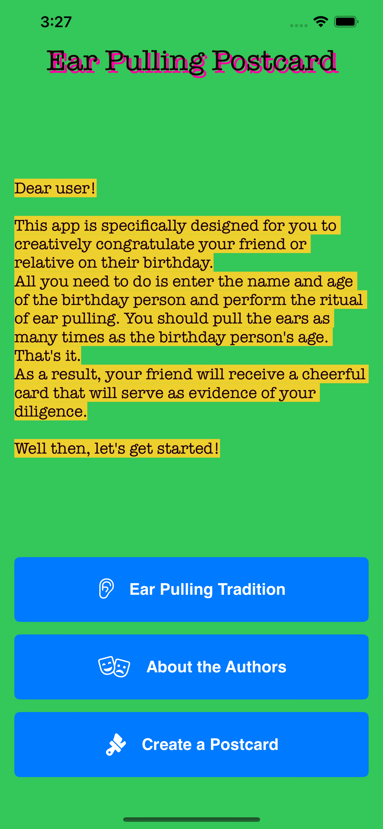 EarPullingPostcard