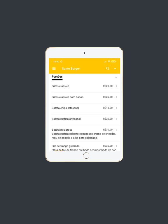 App screenshot