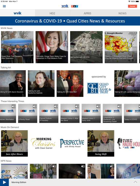 Screenshot #5 pour WVIK Quad Cities NPR