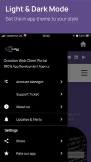 creation web client portal iphone screenshot 4