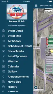 buckeye air fair iphone screenshot 2