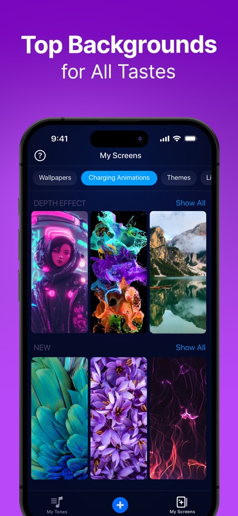 Ringtones for iphone: Ringtune - Extensive Background Gallery