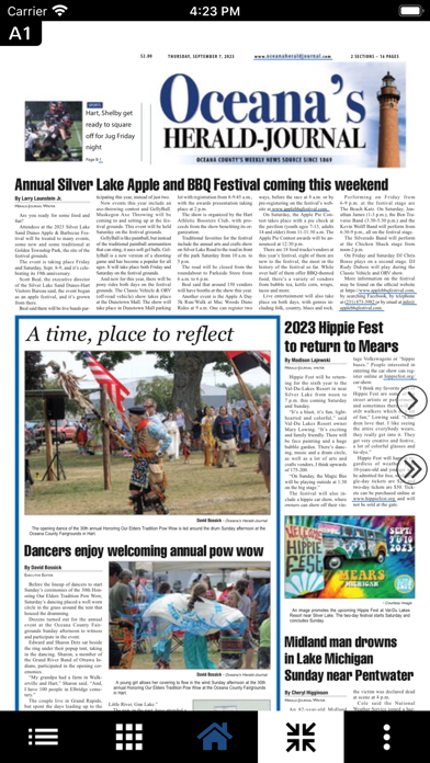 Oceana’s Herald-Journal Screenshot