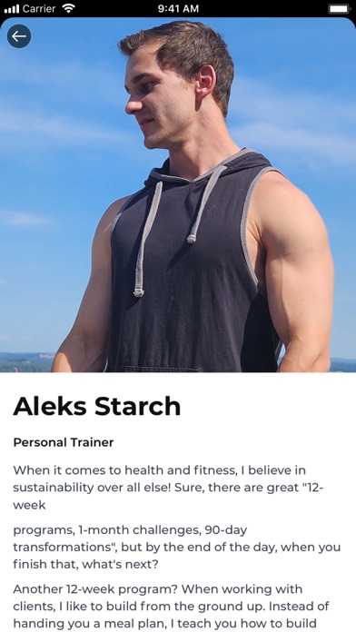 TotalFit & Nutrition Screenshot